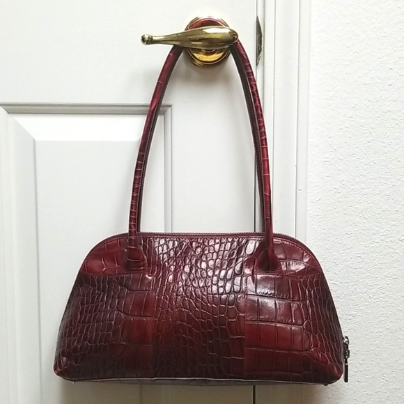 Furla Handbags - Authentic FURLA croc dome satchel handbag